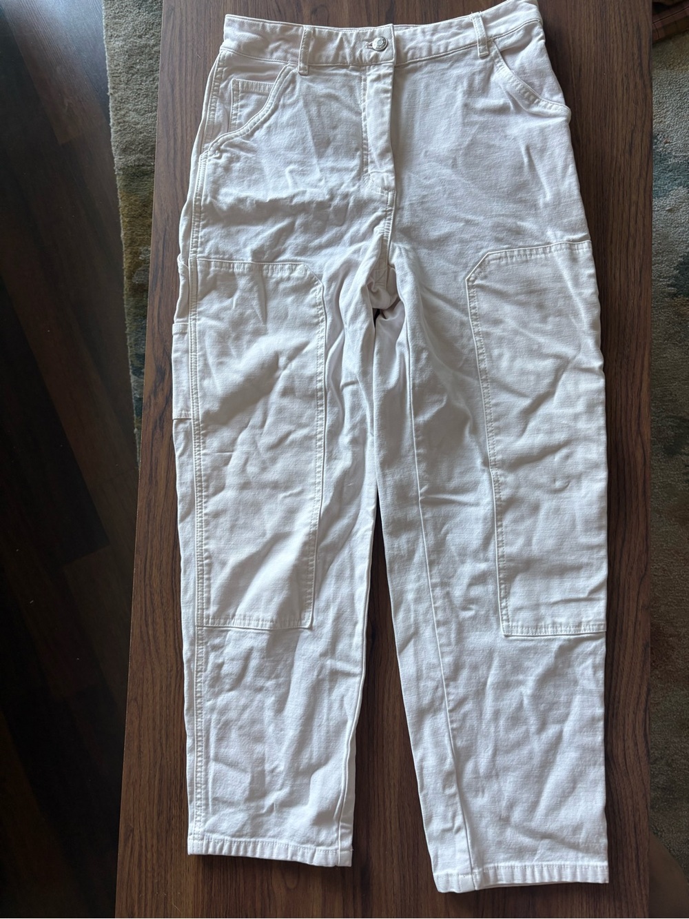 Wilfred White Cargo Utility Pants